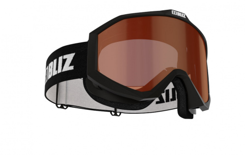 BLIZ LINER black frame orange lens lyžařské brýle 23/24